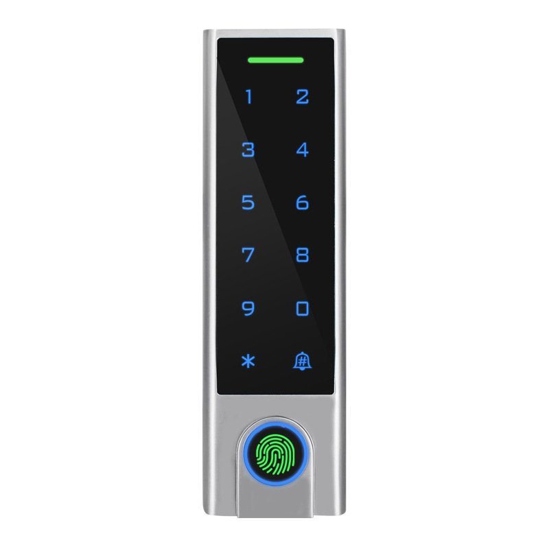 Розумна біометрична панель доступу з Bluetooth та сканером відбитку пальця USmart AC-01b, підтримка Tuya, iOS/Android 2