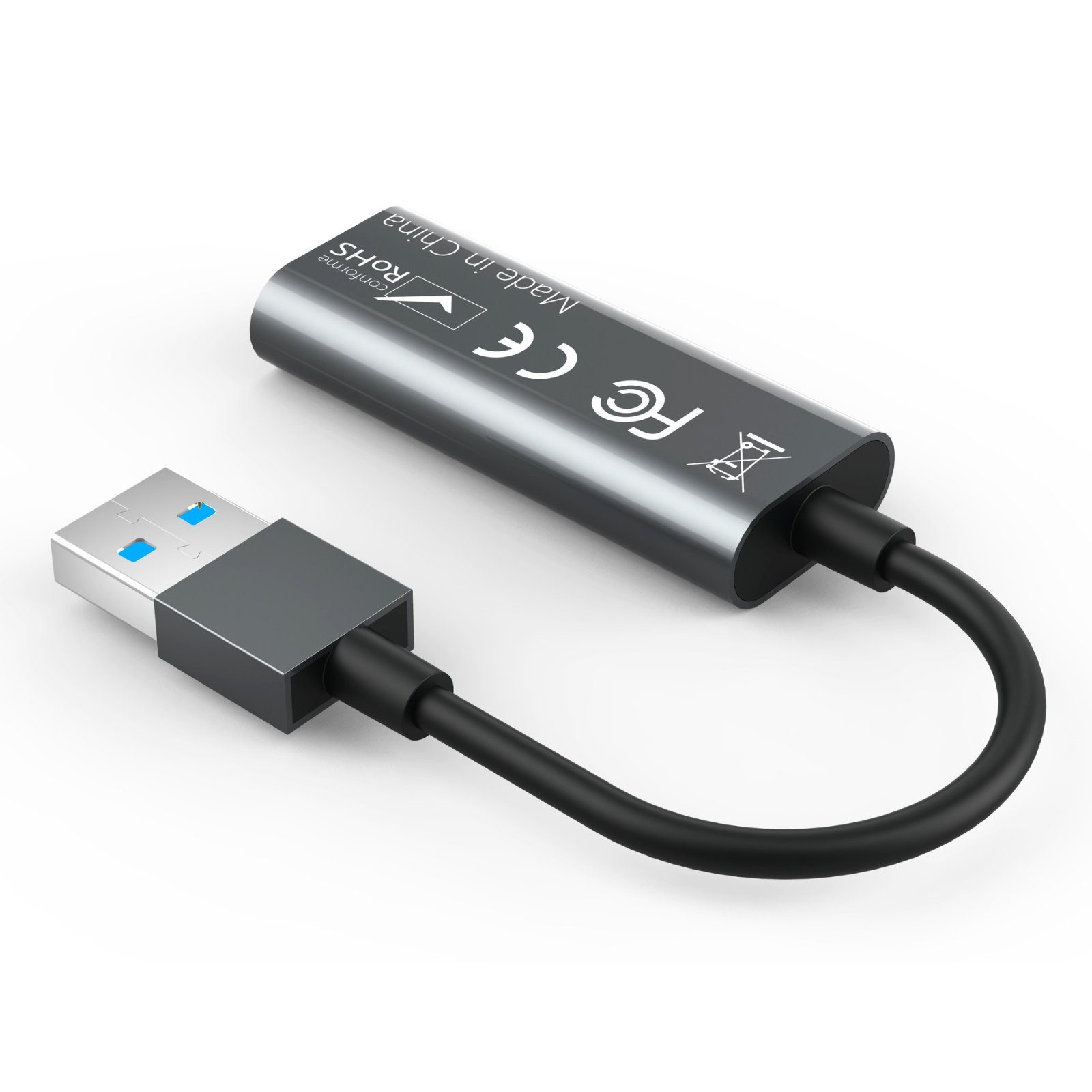 Зовнішня відеокарта відеозахоплення HDMI - USB для стрімів, запису екрану та оцифрування відео Addap VCC-02 2