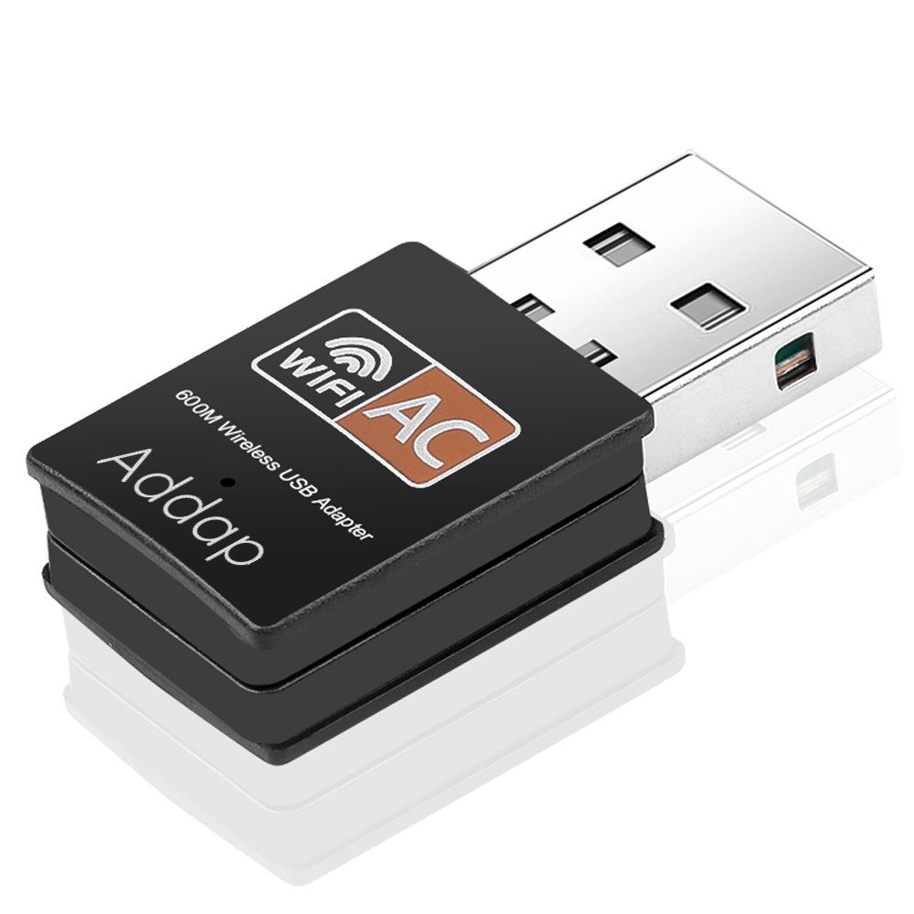 Двохдіапазонний WiFi адаптер з USB підключенням Addap UWA-01 | 2,4 ГГц/5 ГГц, 600 Мбіт/с 3