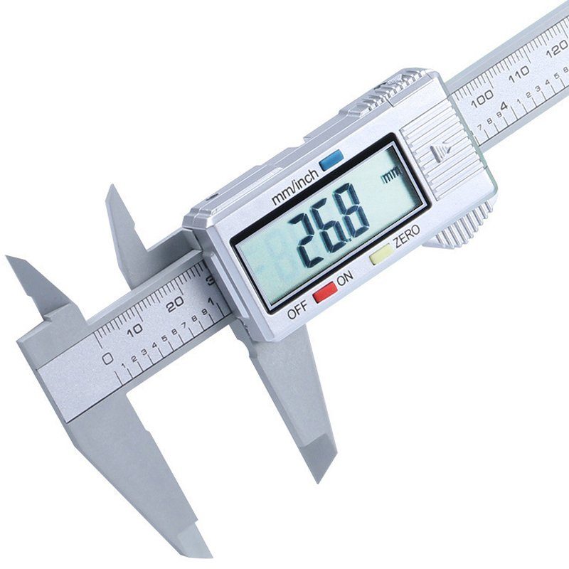 Електронний штангенциркуль з цифровим LCD дисплеєм SC-01, довжина 15см
