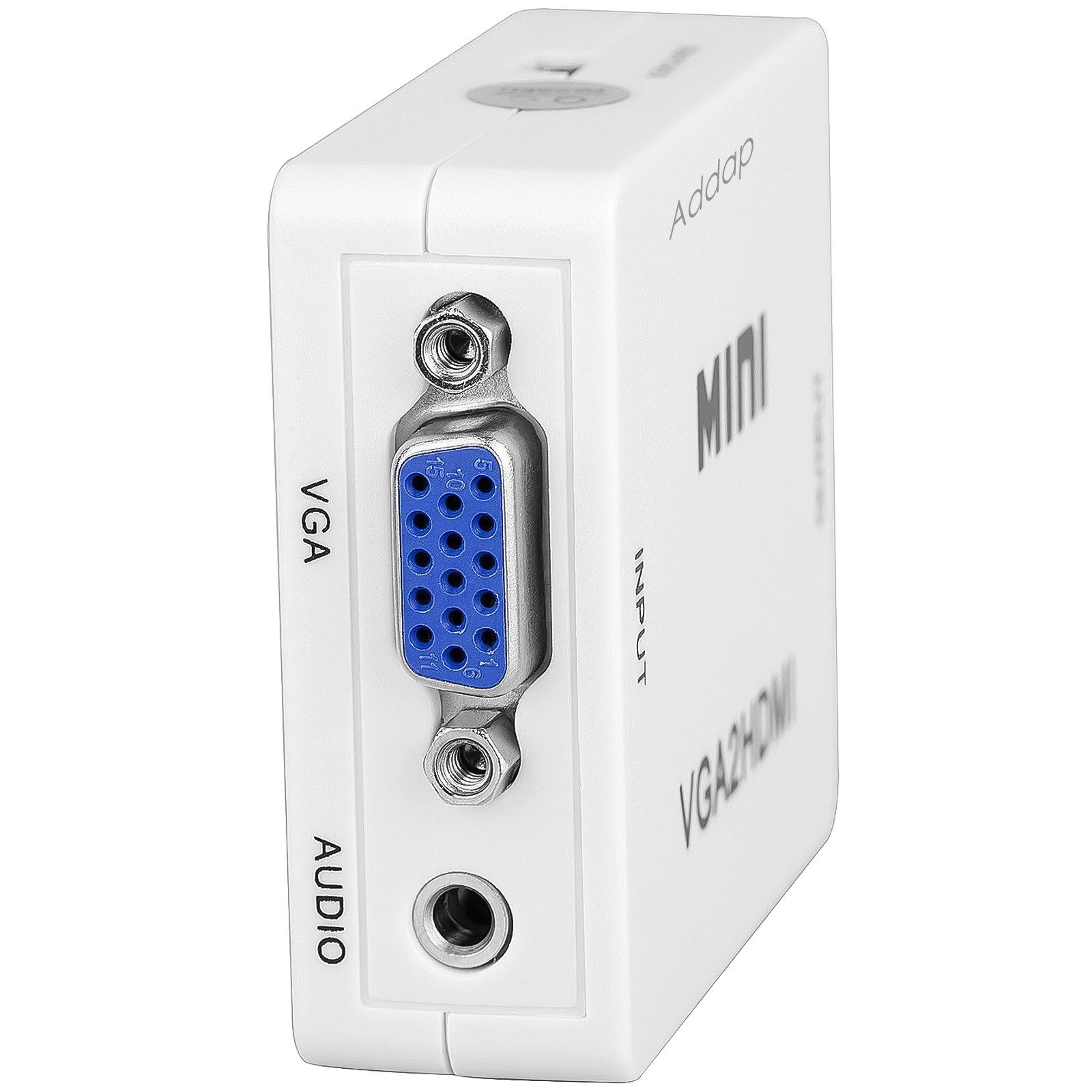 Конвертер відео сигналу з аналогового VGA на цифровий HDMI порт Addap VGA2HDMI-01, Full HD 1080P 11