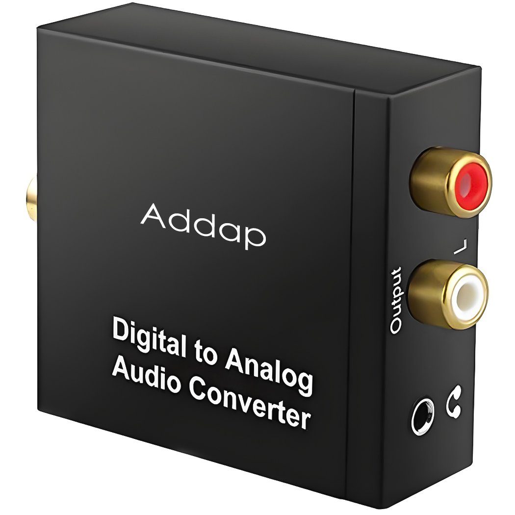 Цифро-аналоговий перетворювач аудіо Addap DAC-03, ЦАП з Toslink (SPDIF) та Коаксіалу на RCA + mini Jack 11