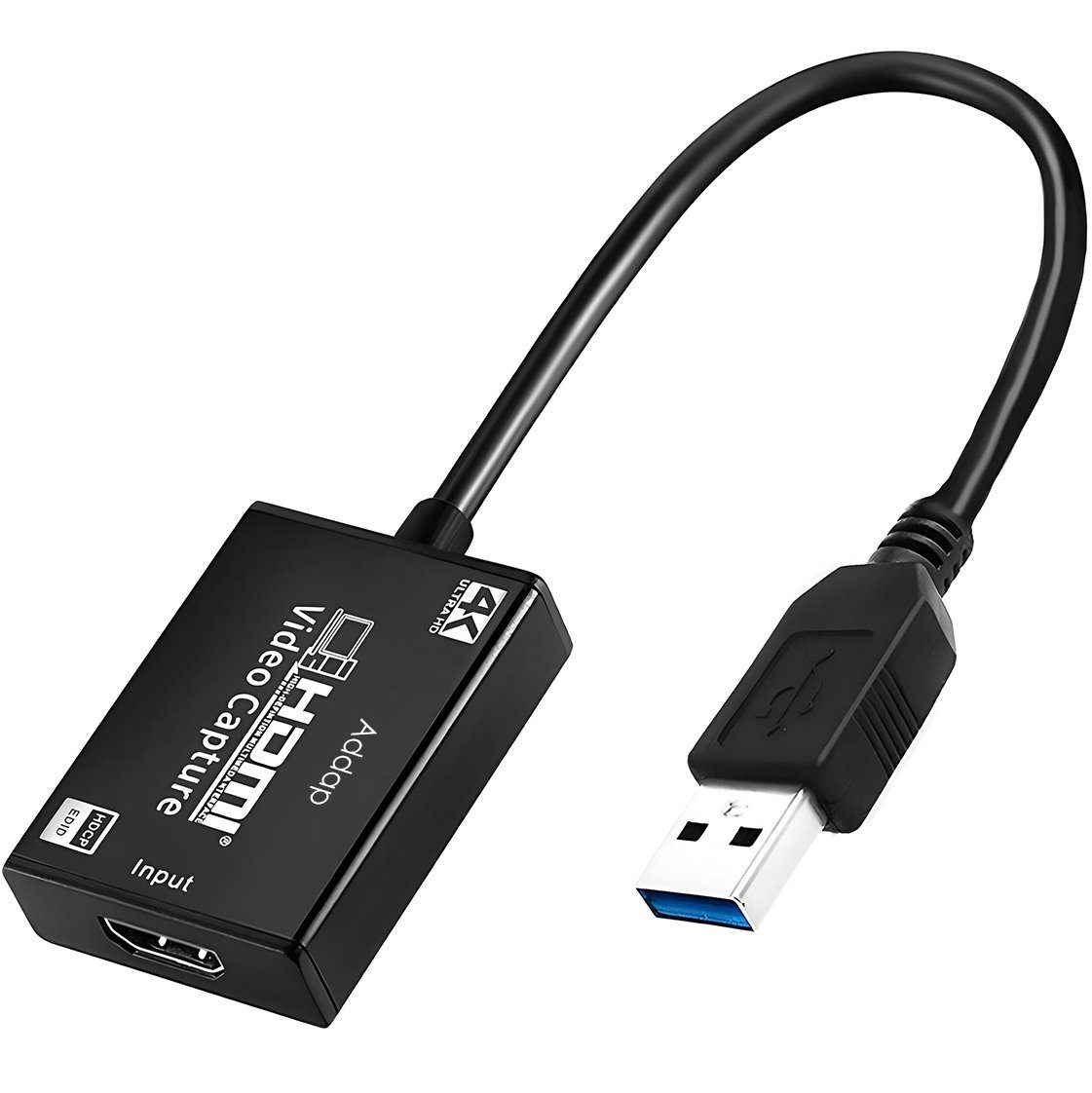 Зовнішня карта відеозахоплення HDMI - USB 3.0 Addap VCC-05, для стрімів, запису екрану, для ноутбука, ПК 10