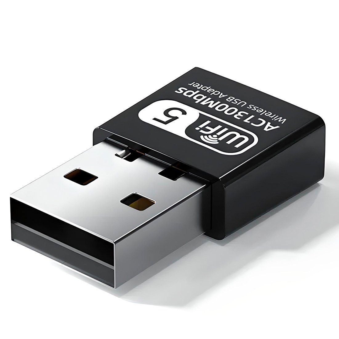 Швидкісний мережевий USB WiFi адаптер Addap UWA-06, дводіапазонний 2.4 ГГц + 5 ГГц, бездротовий приймач, 1300 Мбіт/с 10