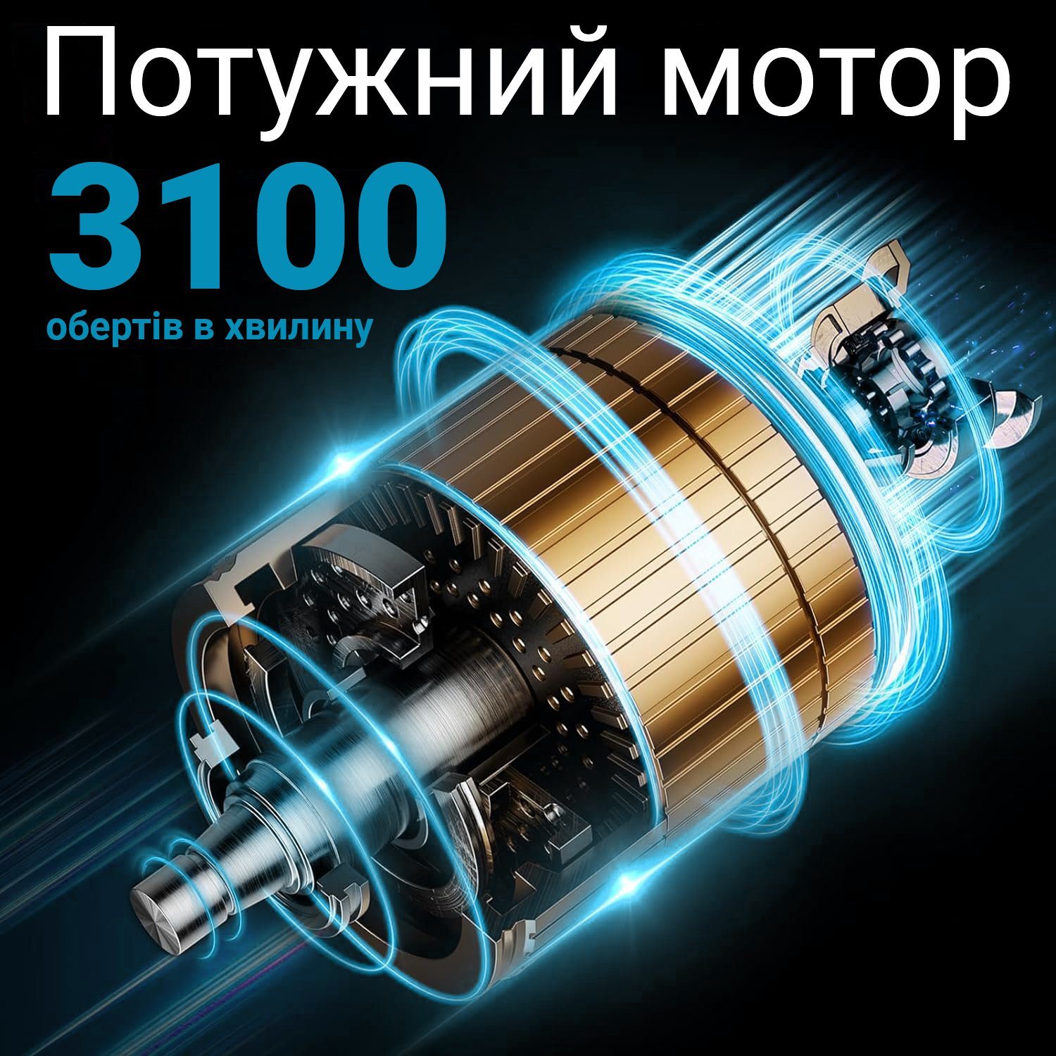Акумуляторний автомобільний пилосос Podofo W7416, портативний, з сухим та вологим очищенням 7
