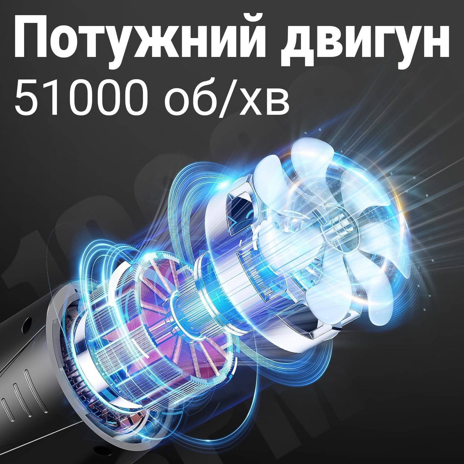 Портативний акумуляторний повітряний компресор Addap PAD-01, для продувки пилу та очищення клавіатури, комп'ютера, побутової техніки 7