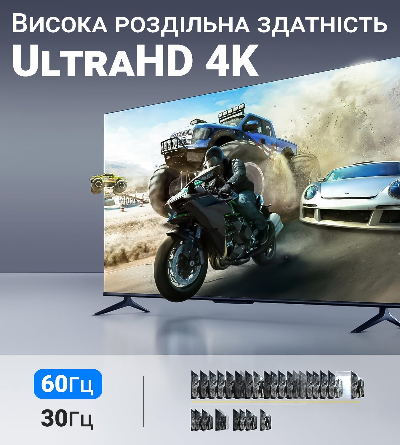 4K HDMI розгалужувач двонаправлений Bi-Direction Switch на 2 порти Addap HVS-12 | перемикач + комутатор 2 в 1 6