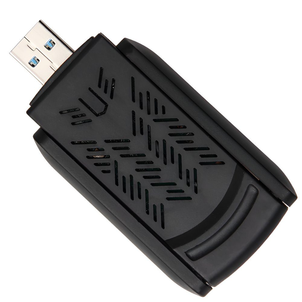 Двохдіапазонний мережевий USB Wi-Fi + Bluetooth адаптер Addap UWA-07 , бездротова мережева карта, 2.4/5GHz, 1300 Mbps 11