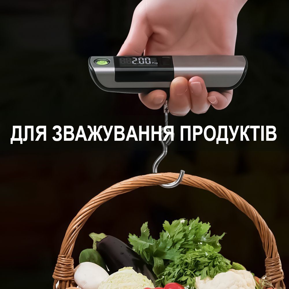 Дорожні багажні ваги з вимірювальною стрічкою Digital Lion LS-03, кантер для зважування багажу, до 50 кг 8