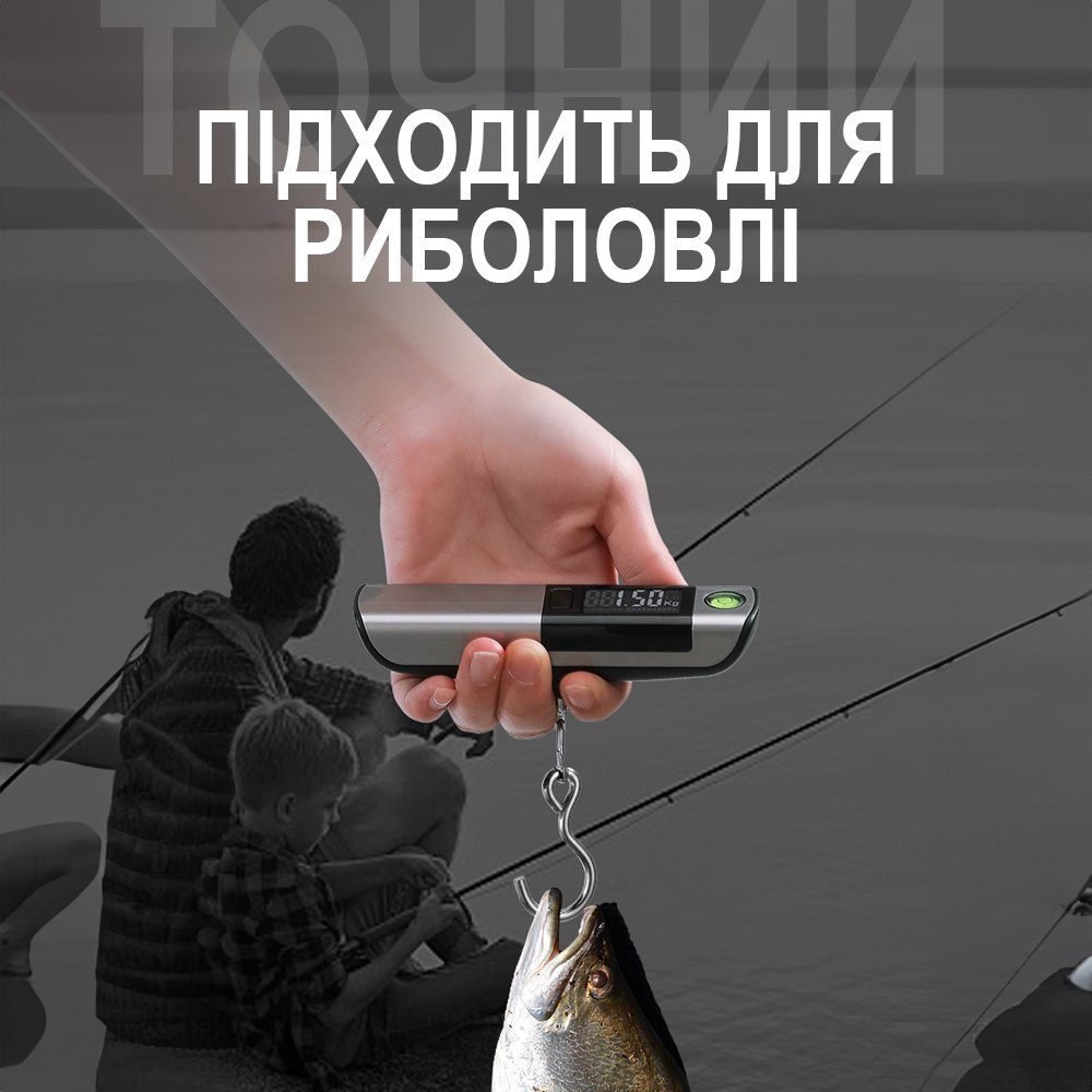 Дорожні багажні ваги з вимірювальною стрічкою Digital Lion LS-03, кантер для зважування багажу, до 50 кг 7