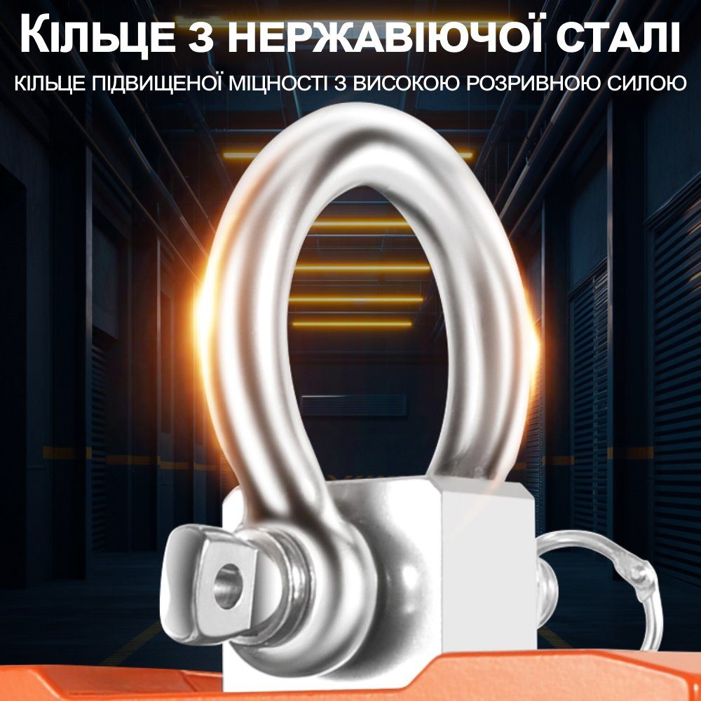 Електронні кранові ваги до 1000 кг Digital Lion OCS-T1 ваги підвісні з гаком для підвішування, помаранчеві 6