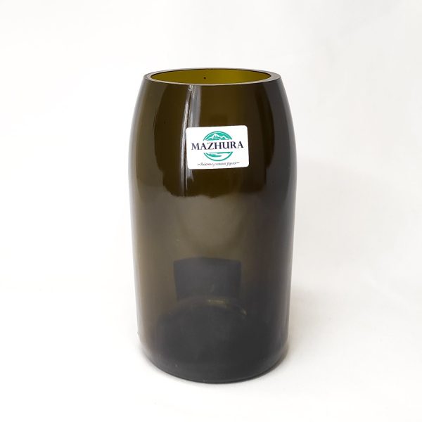 Ваза скляна Mazhura 15.5 см d 7.5 см mz708244 MAZHURA