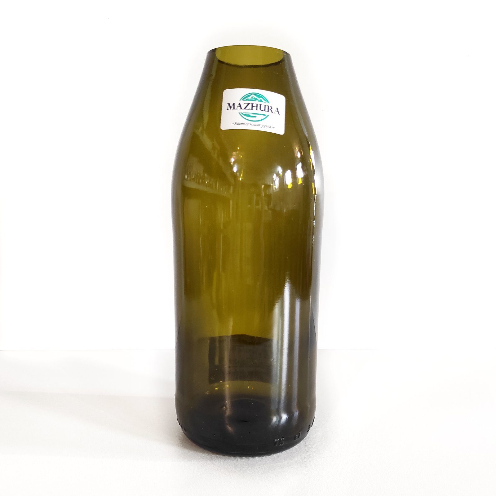 Ваза скляна Mazhura 20 см d.7,5 см mz708354 MAZHURA