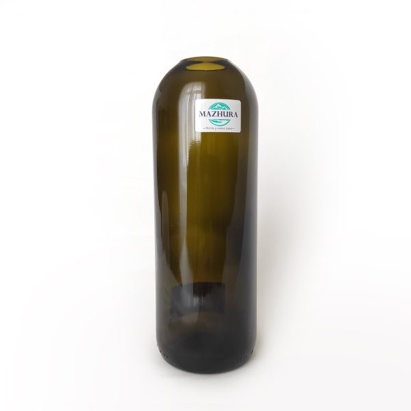 Ваза скляна Mazhura 21 см d 7,5 см mz715273 MAZHURA