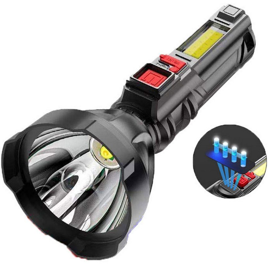 Акумуляторний ліхтарик із зарядкою від USB S830USB — потужний LED-ліхтар, COB, до 200 м 9