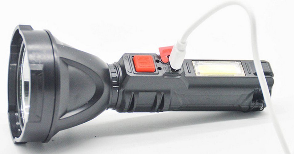 Акумуляторний ліхтарик із зарядкою від USB S830USB — потужний LED-ліхтар, COB, до 200 м 7