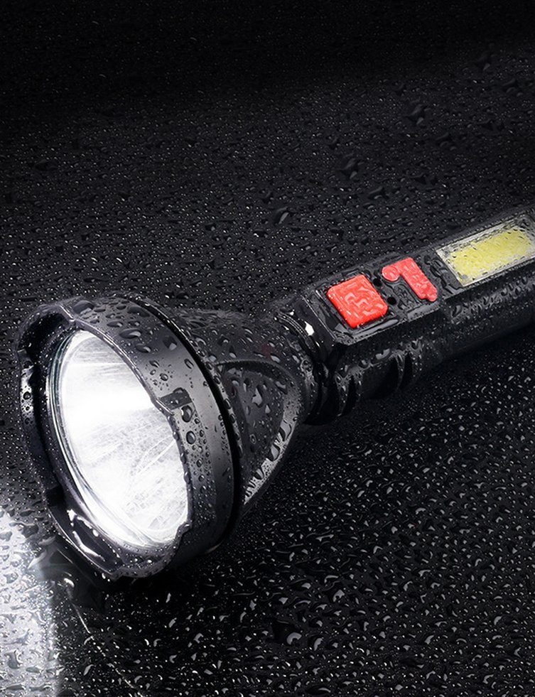 Акумуляторний ліхтарик із зарядкою від USB S830USB — потужний LED-ліхтар, COB, до 200 м 3