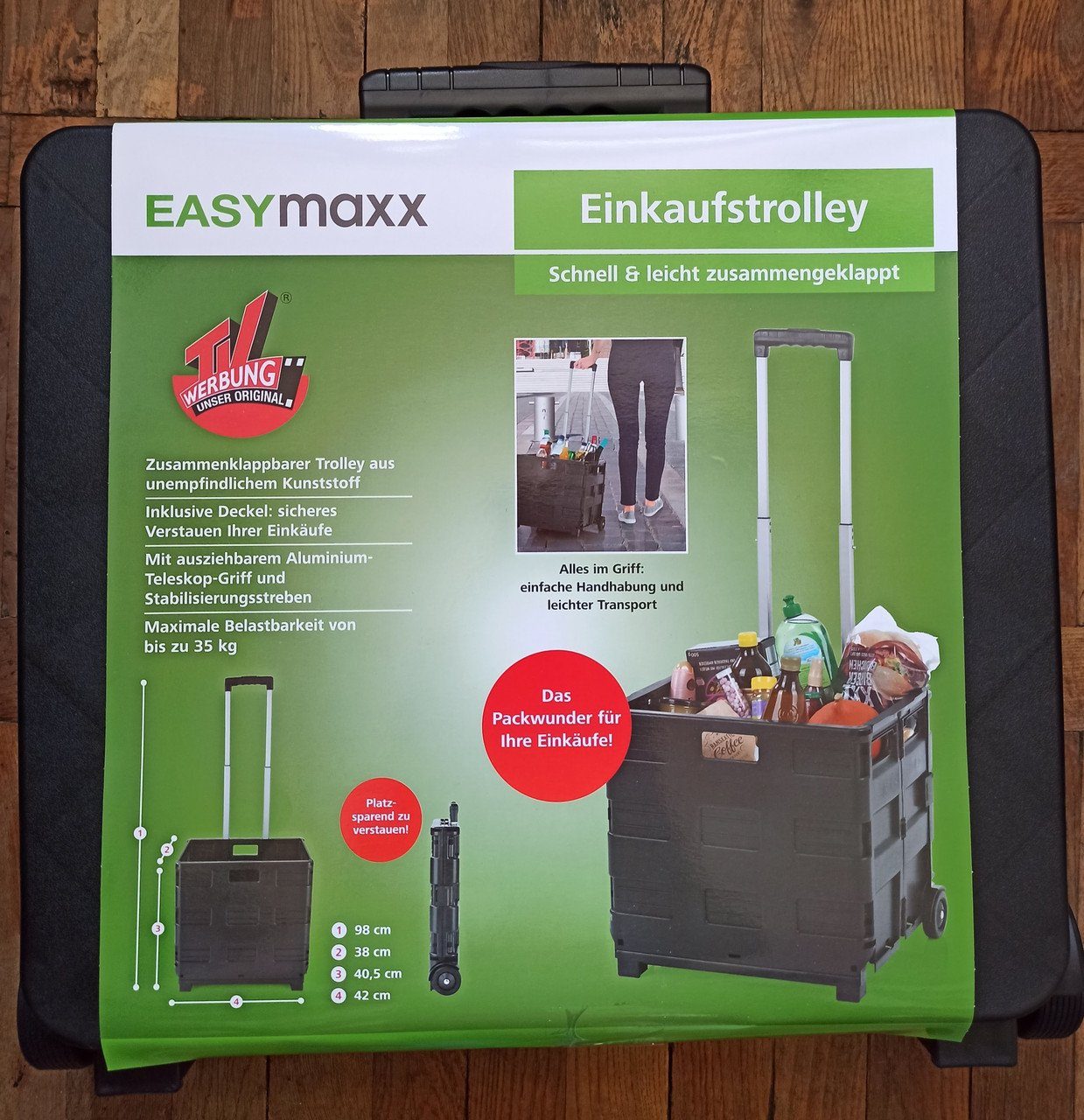 Складаний транспортний візок EASYmaxx 3