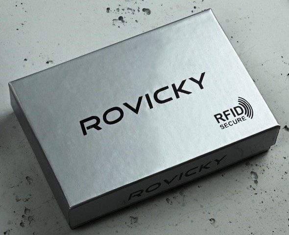 Шкіряна ключниця Rovicky чорний 4