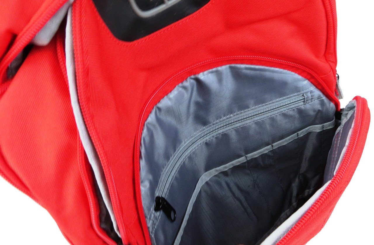 Рюкзак міський OGIO Outlaw Mini 17 л — для ноутбука 14,1", планшета, червоний 9