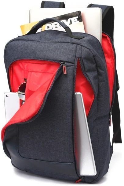 Рюкзак для ноутбука Sumdex PON-262NV 15,6", 9 л, тонкий міський, синій, на валізу 4