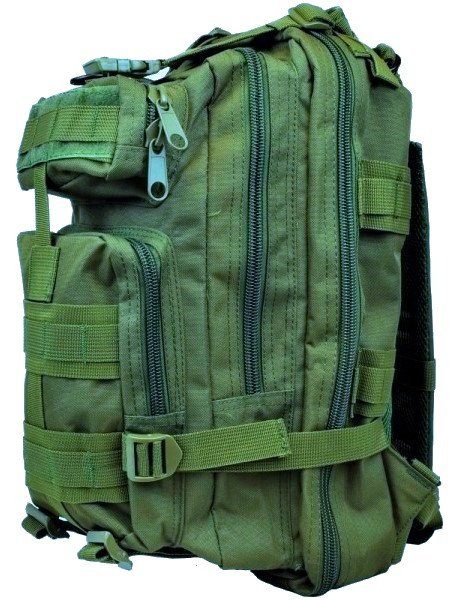 Рюкзак тактичний штурмовий, армійський 28L хакі 2
