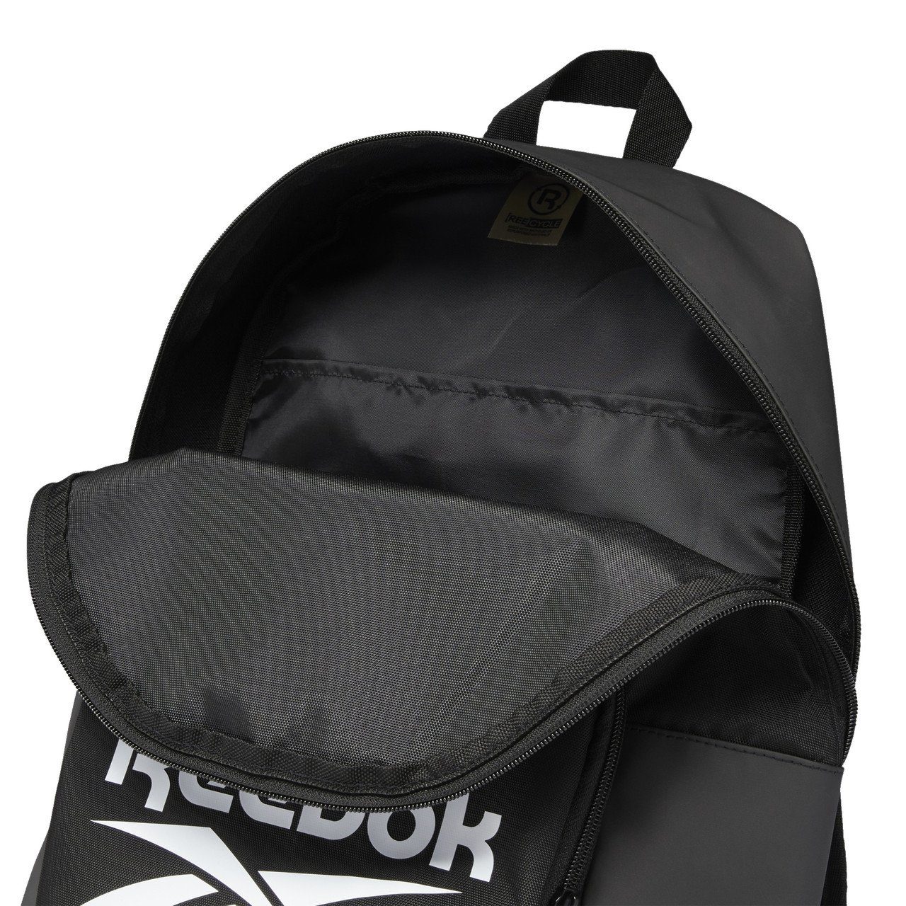 Рюкзак спортивний легкий для залу, подорожей і міста 20L Reebok чорний 8