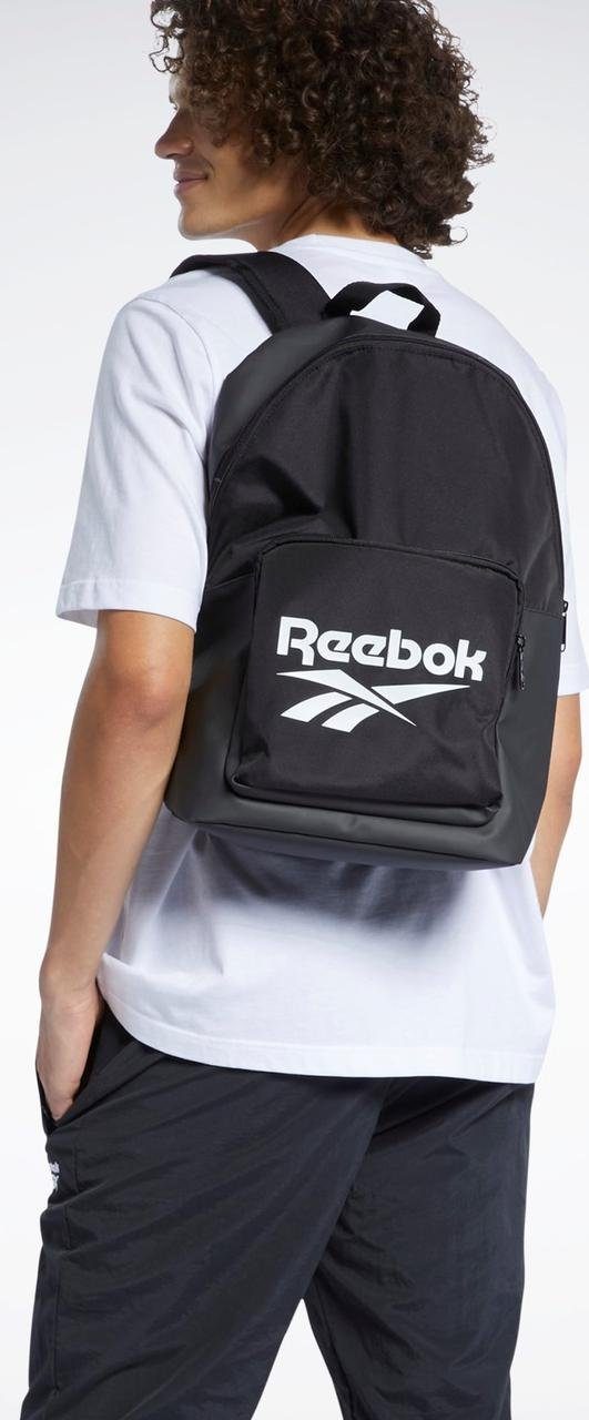 Рюкзак спортивний легкий для залу, подорожей і міста 20L Reebok чорний 2