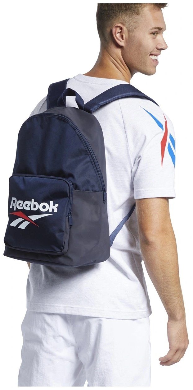 Рюкзак спортивний легкий для залу, подорожей і міста 20L Reebok синій 2