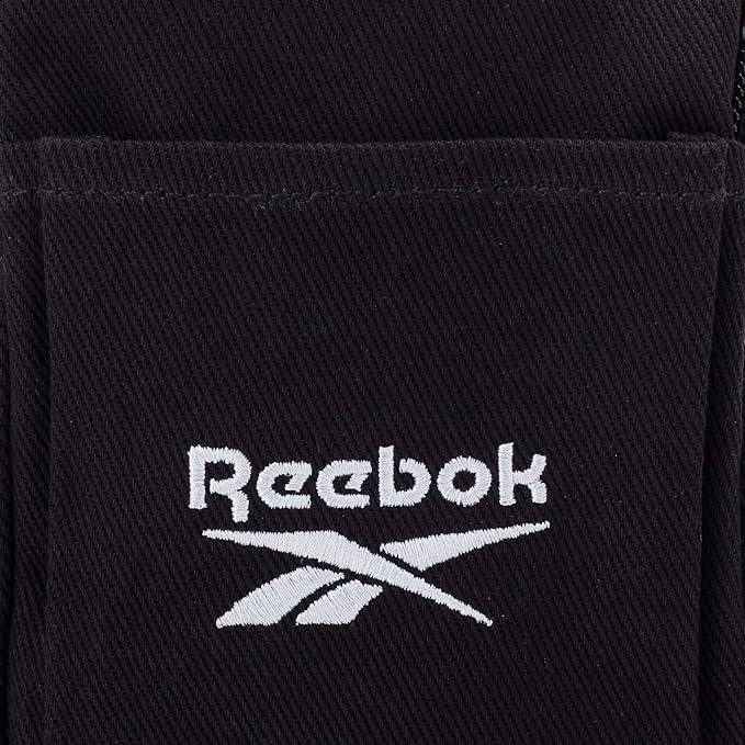 Нагрудна сумка бананка через плече, слінг Reebok Classic Foundation чорна 10