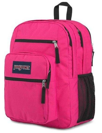 Міський рюкзак JanSport Backpack Big Student 34 л рожевий — місткий рюкзак для міста, навчання та подорожей 3