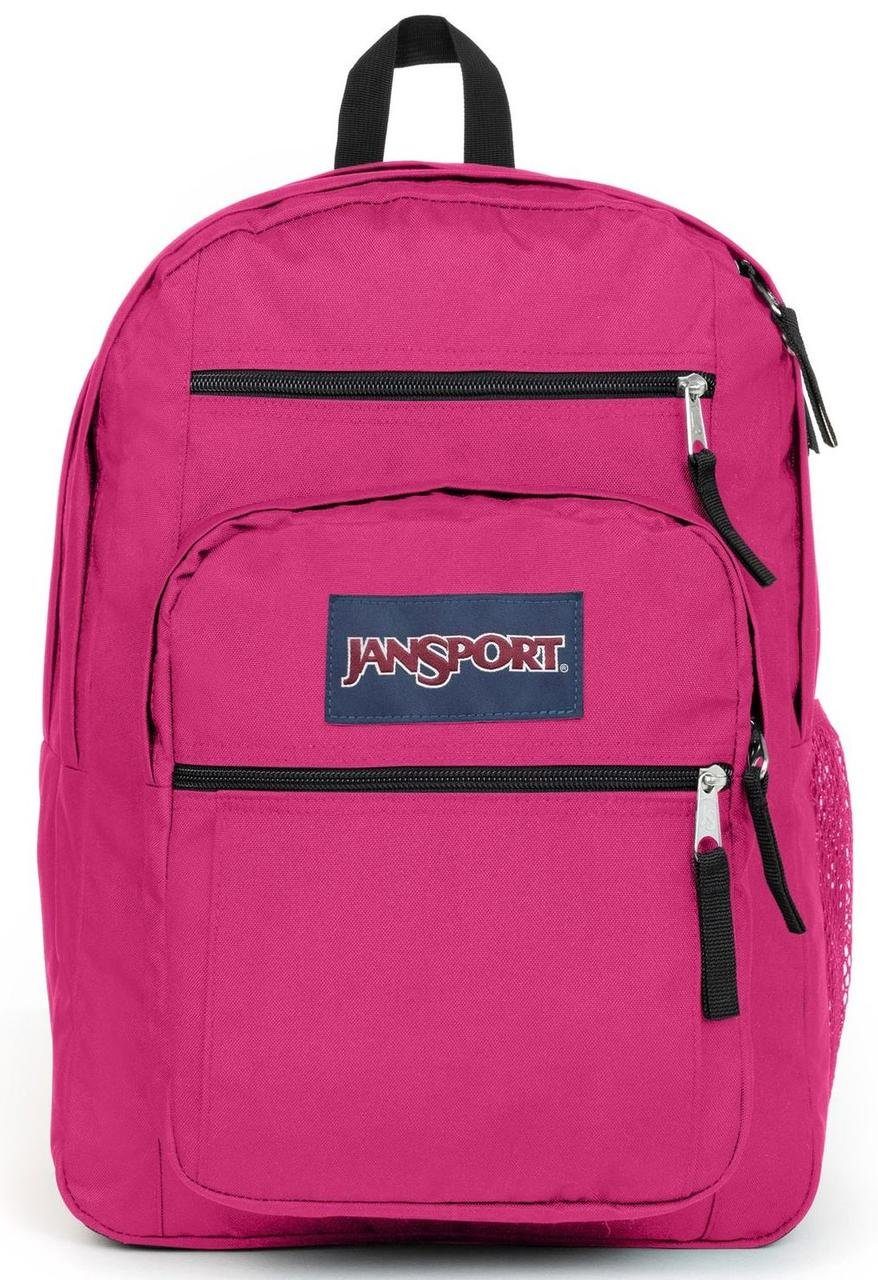 Міський рюкзак JanSport Backpack Big Student 34 л рожевий — місткий рюкзак для міста, навчання та подорожей 8