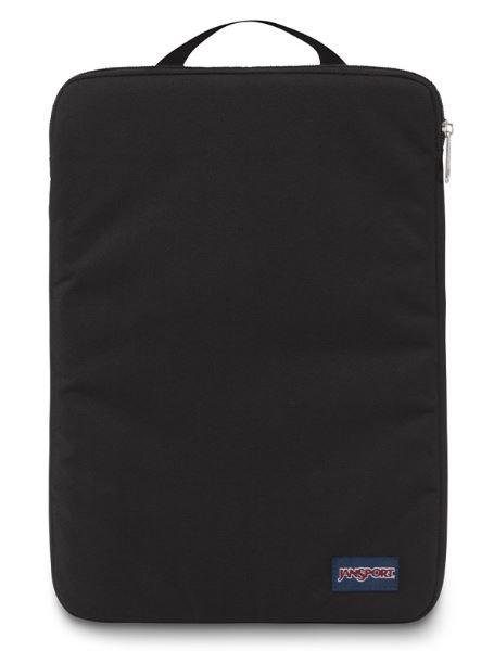 Чохол-папка для ноутбука JanSport 15" чорний — захисний чохол для ноутбука, поліестер