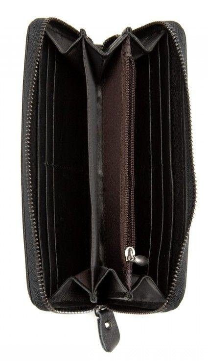 Чоловічий клатч шкіряний Tiding Bag, чорний 4