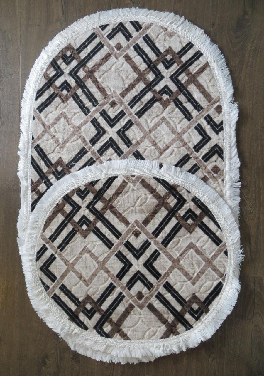 Набір килимків для ванної кімнати, 2 шт, Carpet One Туреччина 2