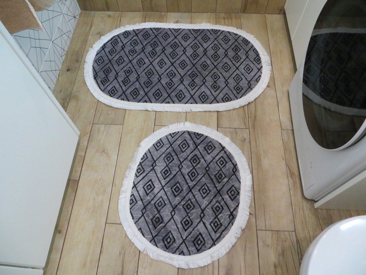 Набір килимків для ванної кімнати, 2 шт, Carpet One Туреччина 2