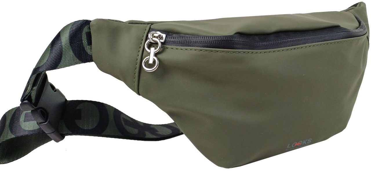 Жіноча поясна сумка, бананка Looks Hip Bag by Wolfgang Joop хакі 2