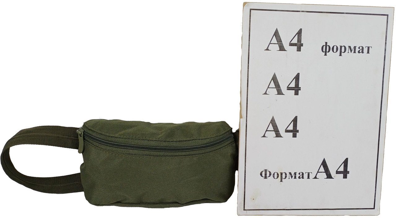 Легка поясна сумка, бананка, поясна сумка LS оливкова 10