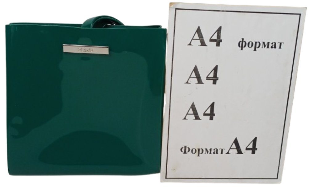 Жіноча каучукова сумка-рюкзак трансформер Zaxy Closer Bag зелена 9