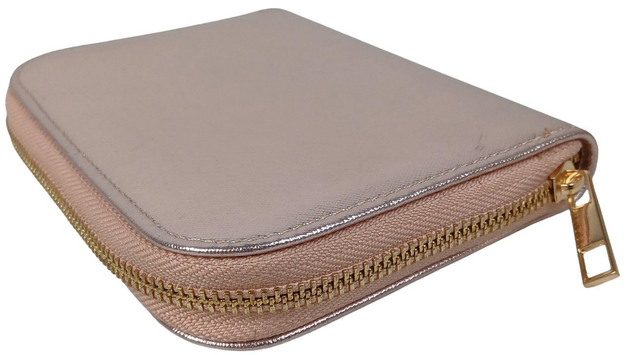 Органайзер, футляр для прикрас та коштовностей Travel Jewelry Case рожевий 3