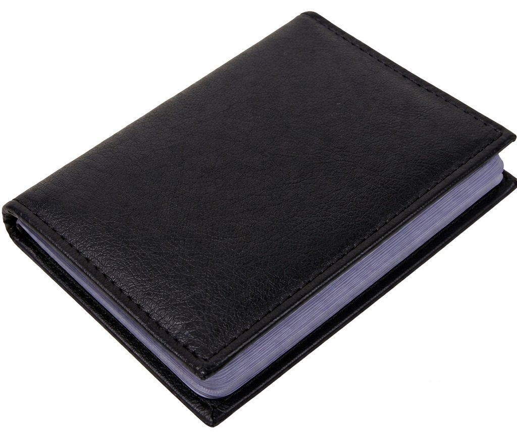 Шкіряний картхолдер, чохол для платіжних карток із захистом RFID Dugros чорний 3