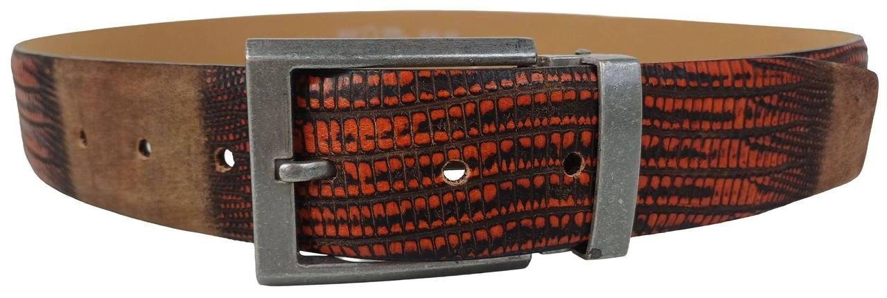 Дизайнерський жіночий шкіряний ремінь Vanzetti, коричневий RMT296 2