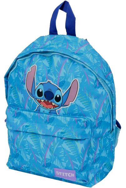 Дитячий рюкзак Disney Lilo & Stitch (Стіч) — блакитний, з тропічним принтом